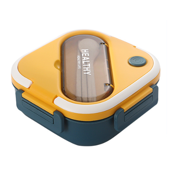 Contenitore Porta Pranzo Bento Multiscomparto con Posate