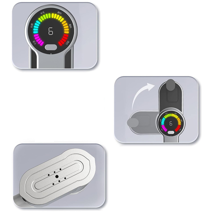 Ferro da Stiro a Vapore Portatile con Display LED