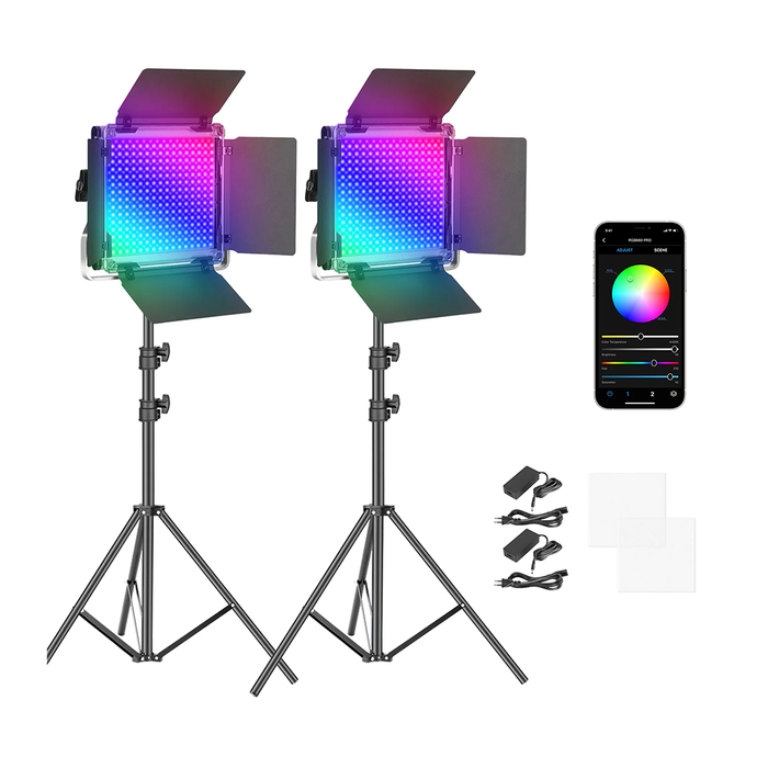 Kit Luci da Studio Neewer RGB660 Pro