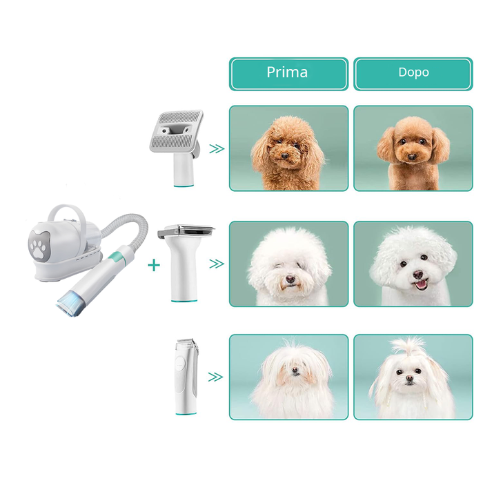 Kit de peluquería canina 7 en 1