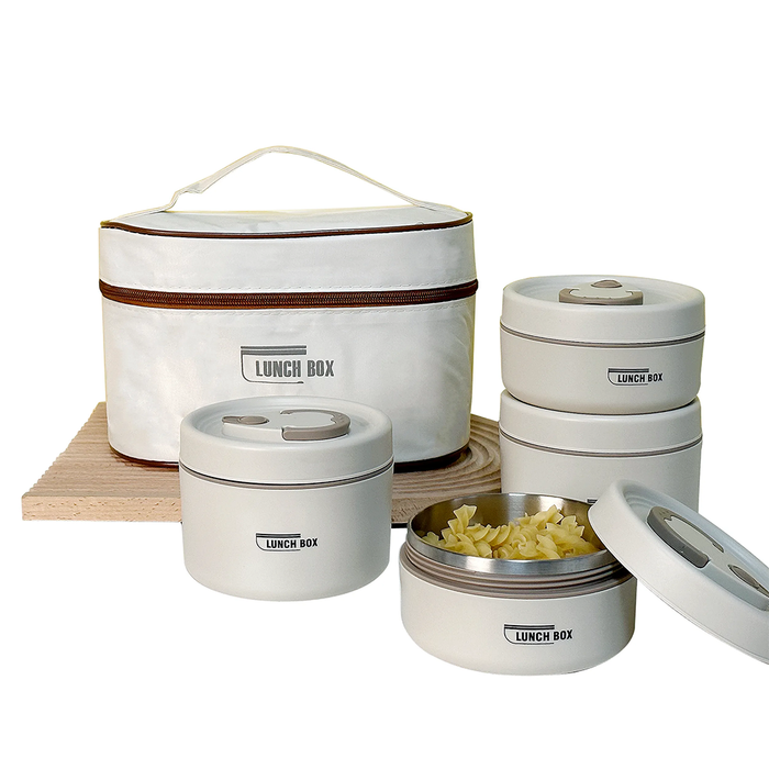Lunch Box con Contenitori Termici e Borsa per il Trasporto