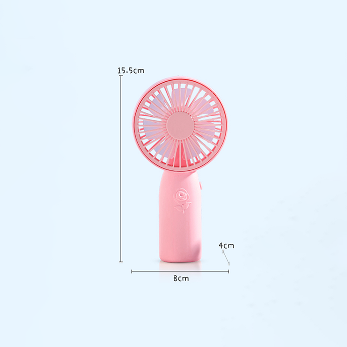 Rose Fan Mini Ventilatore Portatle