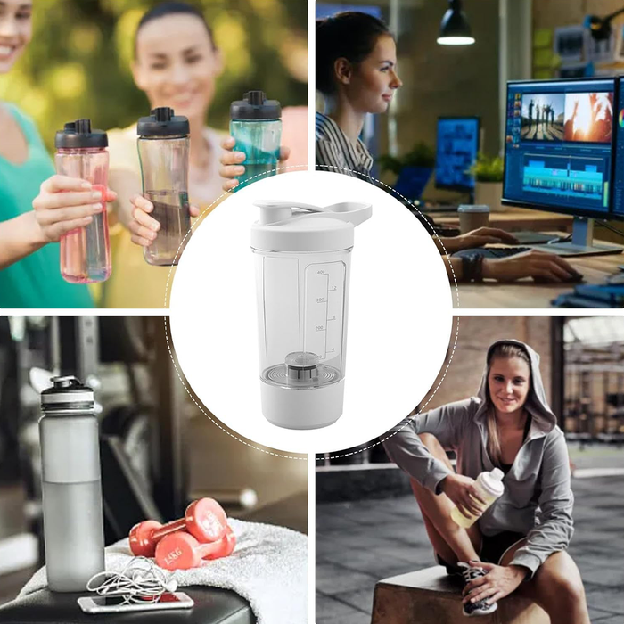 Shaker Elettrico per Frullati Fitness 400ml