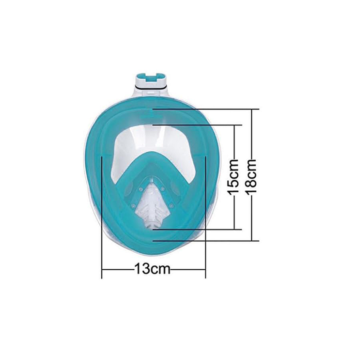 Maschera Snorkeling Subacquea Panoramica