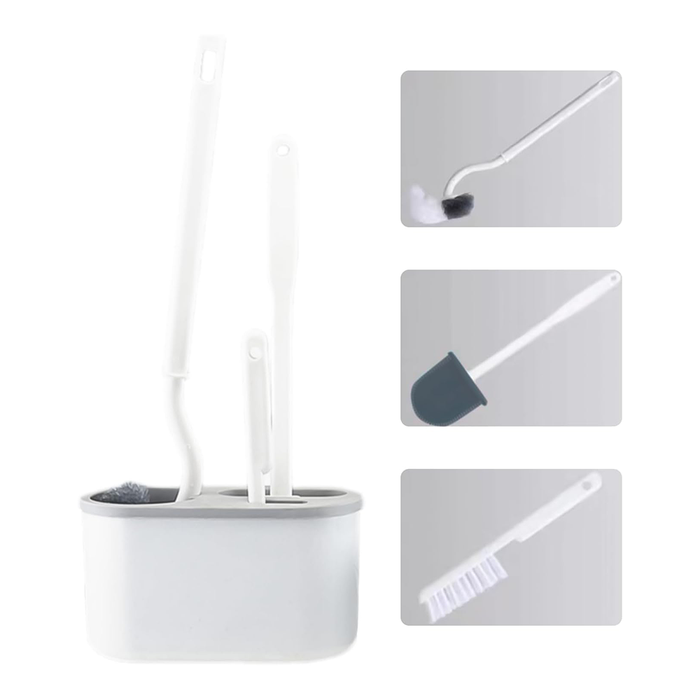 Scopino Bagno 3 in 1 da Parete