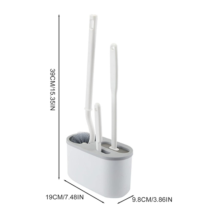 Scopino Bagno 3 in 1 da Parete