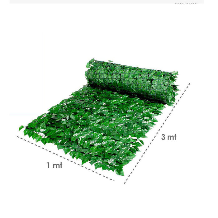 Siepe Sintetica con Rete Multifunzione 3mq