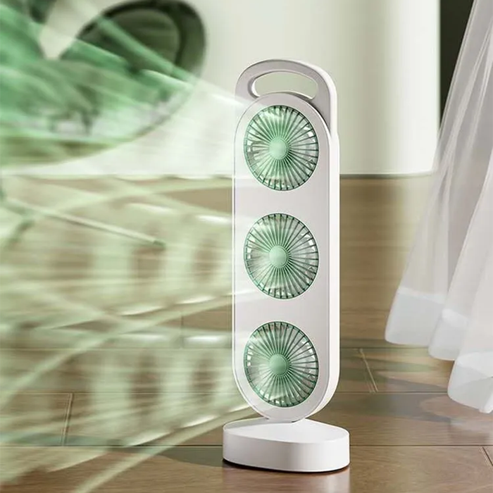 Ventilatore Portatile con Supporto Regolabile