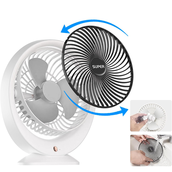Ventilatore da Tavolo Mini Fan USB Silenzioso