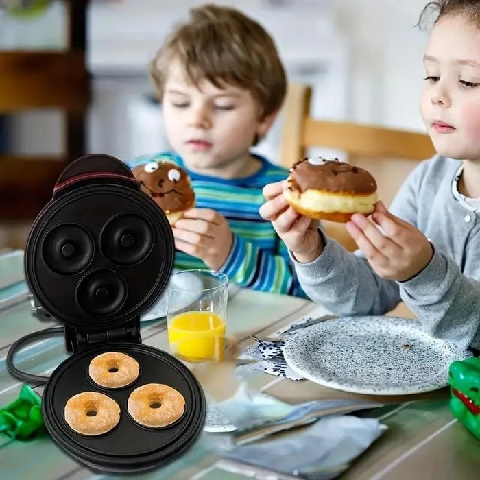 Máquina de tres mini donuts