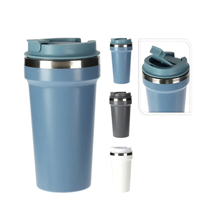 Tazza Termica Isolata a Doppia Parete Per Cibi Caldi e Freddi