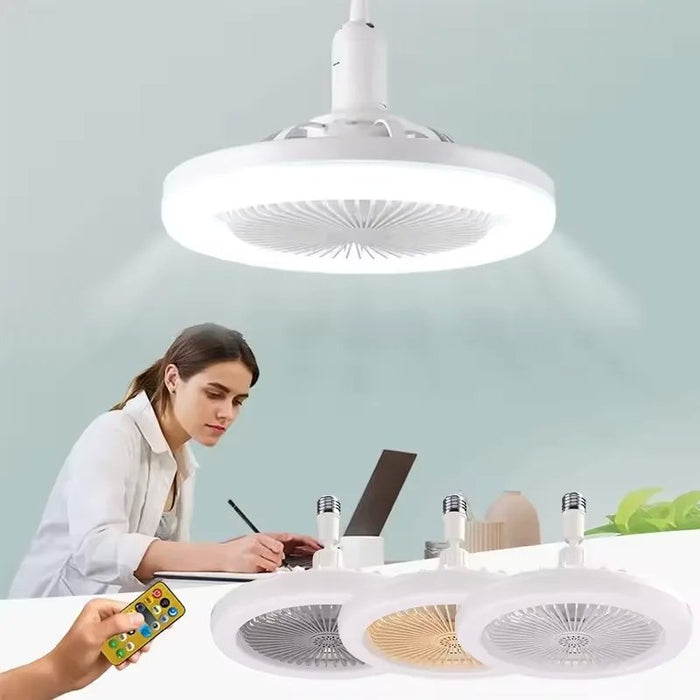 Lumi Breeze Harmony: Ventilador de techo y lámpara de techo 2en1