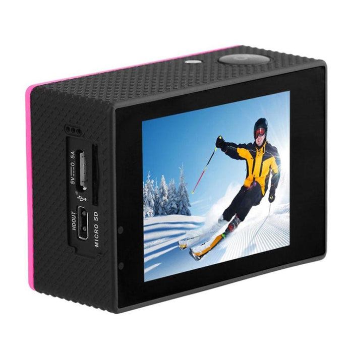 HD Sport Cam con pantalla integrada