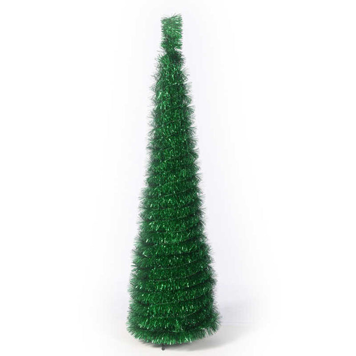 Árbol de Navidad de PVC artificial delgado