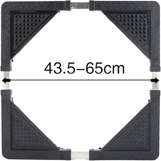 Base ajustable antivibración para lavadora, soporte universal para electrodomésticos