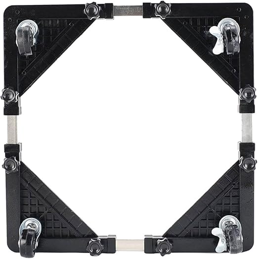 Base ajustable antivibración para lavadora, soporte universal para electrodomésticos