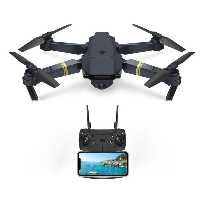 Drone plegable con cámara de 1080p