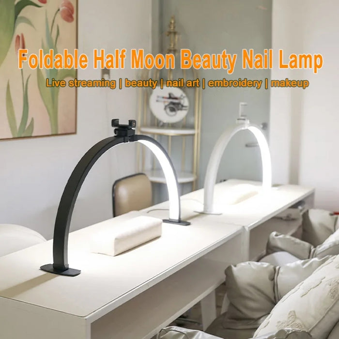 Lámpara de mesa Half Moon Beauty Light