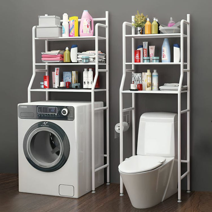 PlanchaStorage, Estante de Baño Multifuncional, Soporte para Lavadora