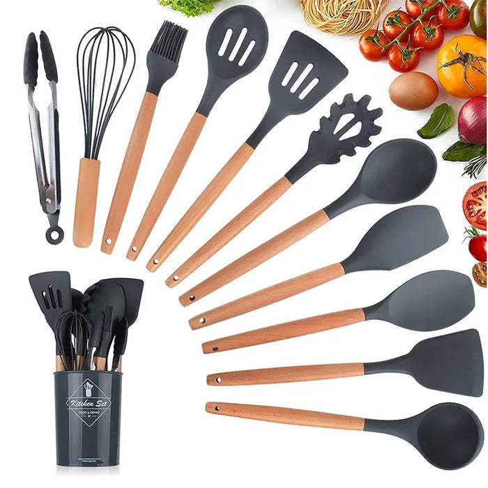 Útil Set de Cocina Utensilios de Cocina de Silicona