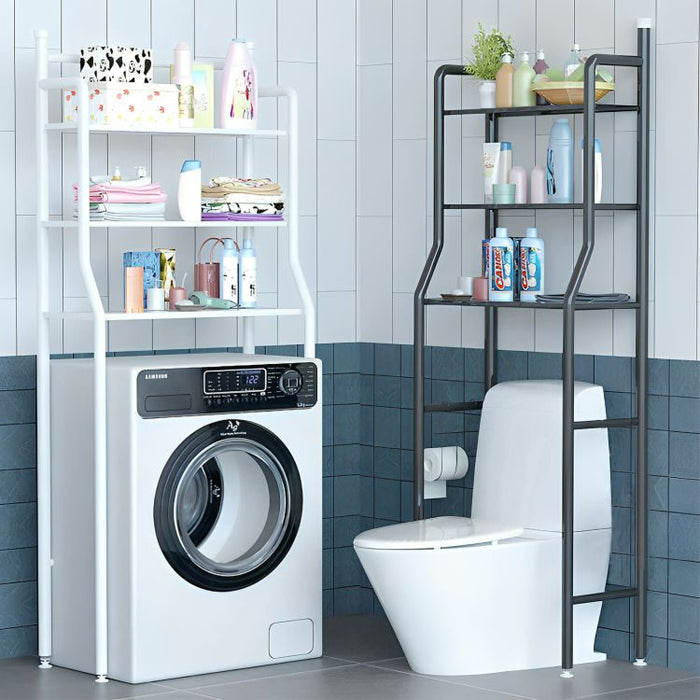 PlanchaStorage, Estante de Baño Multifuncional, Soporte para Lavadora