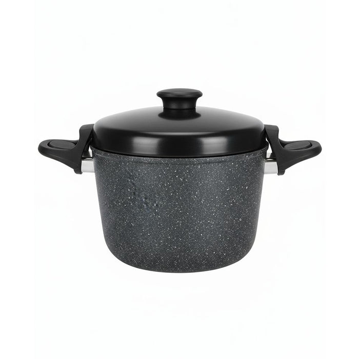 Pentola Cucinapasta Antiaderente con Coperchio in Vetro