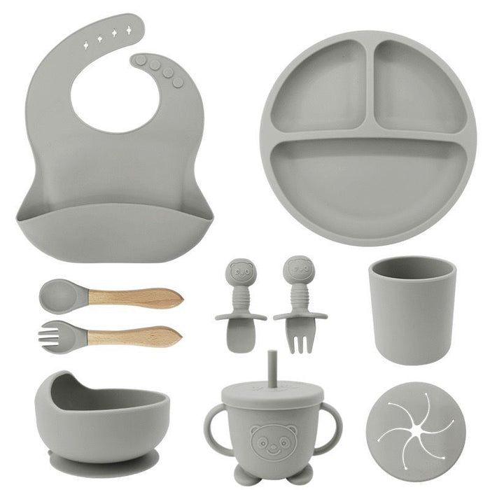 Set de silicona para alimentación infantil