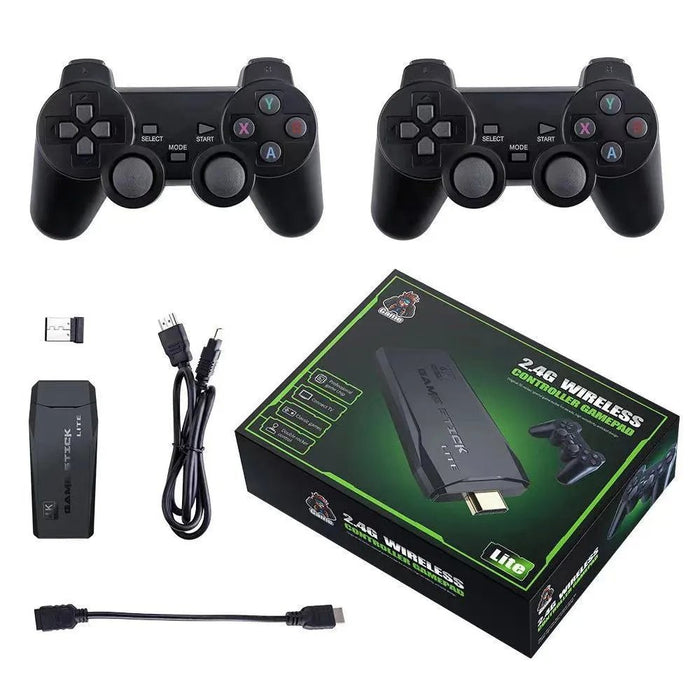 Game Stick consola retro 10.000 juegos USB con 2 joysticks