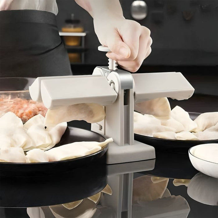 Molde automático doble para raviolis de plástico