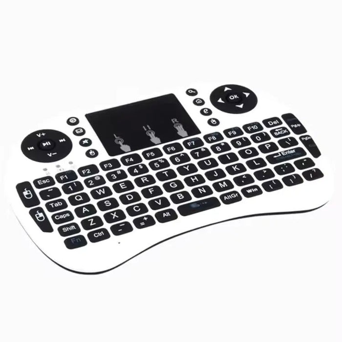 Mini teclado inalámbrico Rii i8 con touchpad y Air Mouse