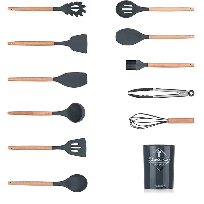 Útil Set de Cocina Utensilios de Cocina de Silicona