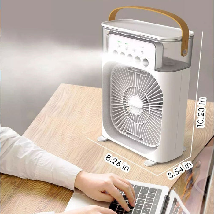 Acondicionador de aire de diseño con ventilador y temporizador