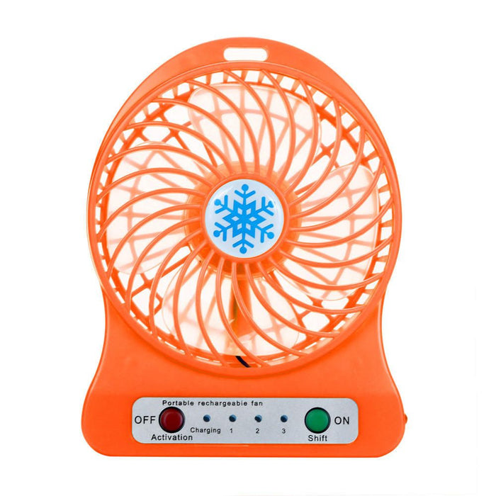 Mini ventilador portátil recargable