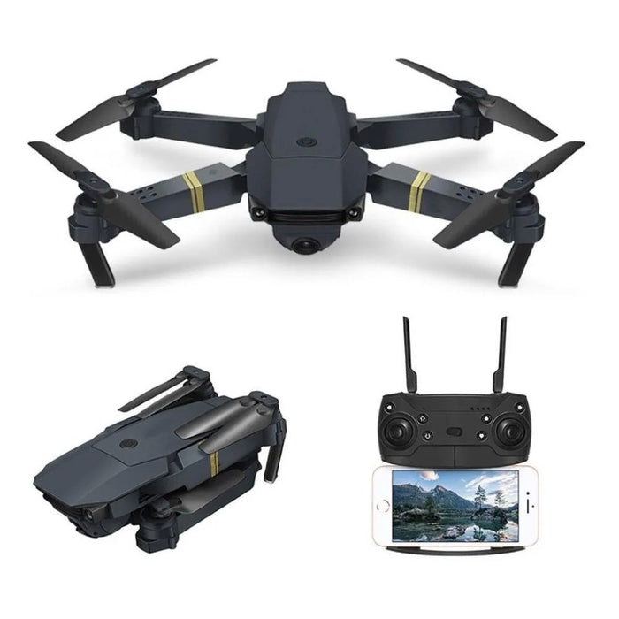 Drone plegable con cámara de 1080p