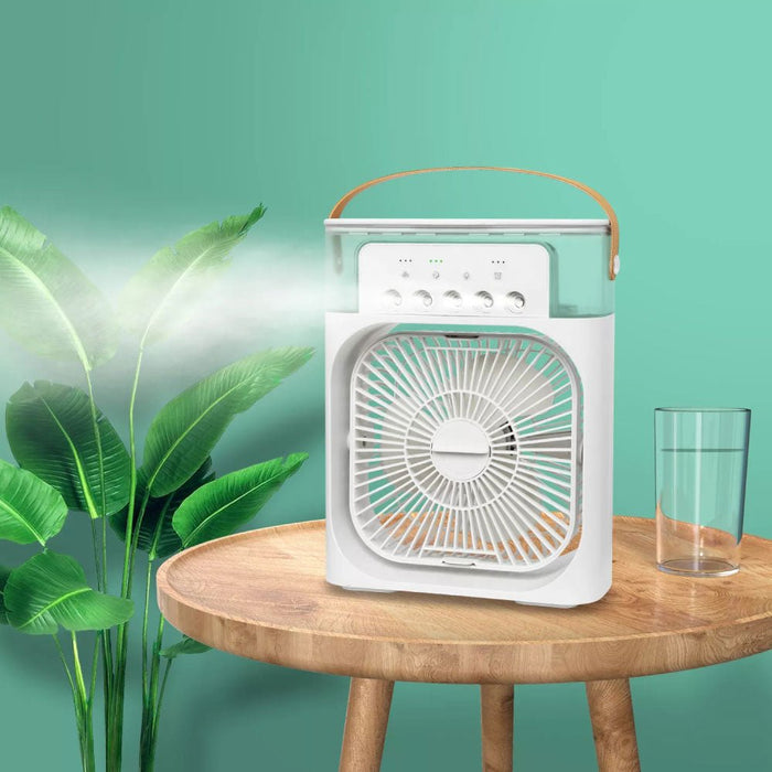 Acondicionador de aire de diseño con ventilador y temporizador