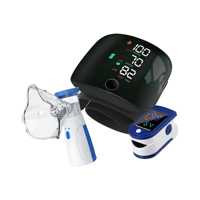 Trío de botiquines médicos