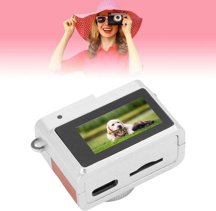 mini videocamera da viaggio da agganciare allo zaino o alle chiavi