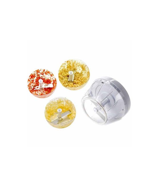 Picadora manual inalámbrica con tapa